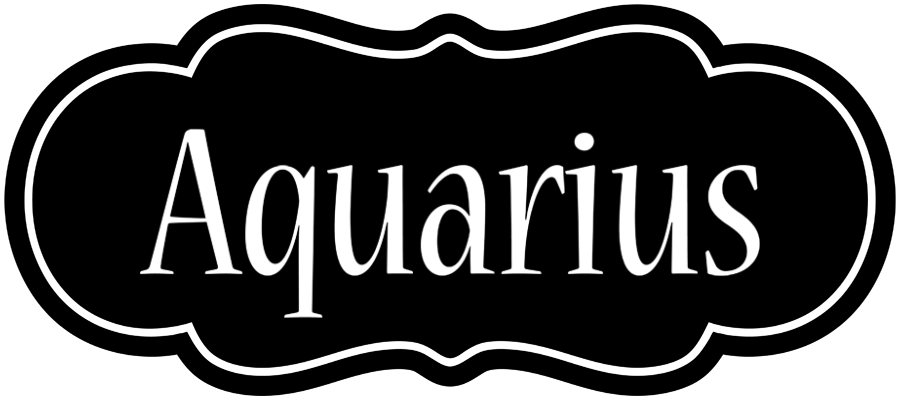 Aquarius welcome logo