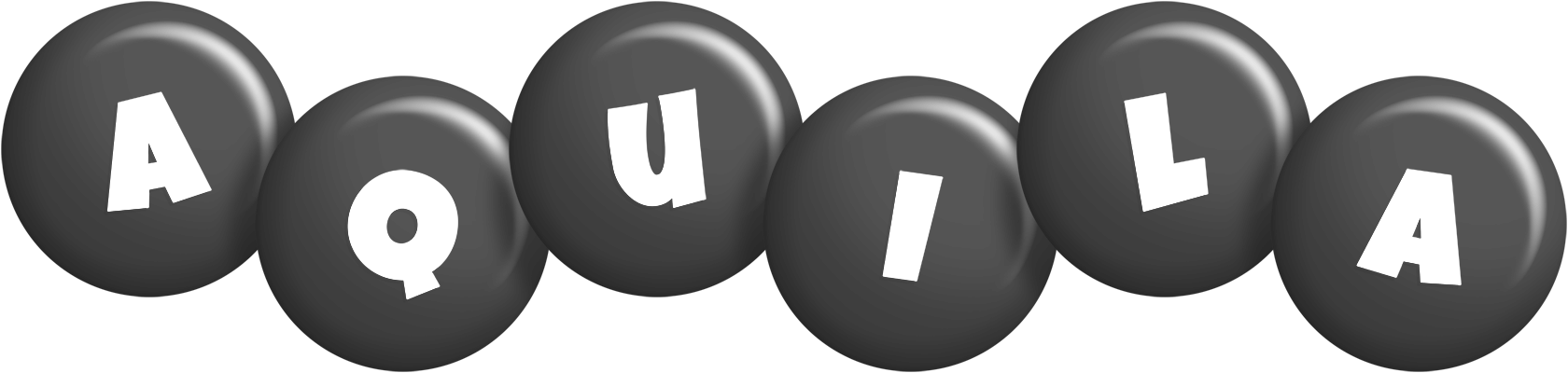 Aquila candy-black logo