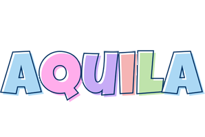 Aquila pastel logo