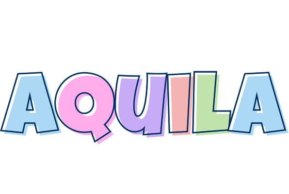 Aquila pastel logo
