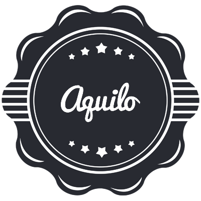 Aquilo badge logo