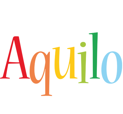 Aquilo birthday logo