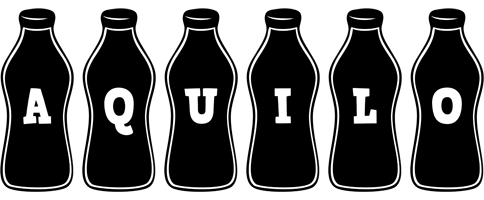 Aquilo bottle logo