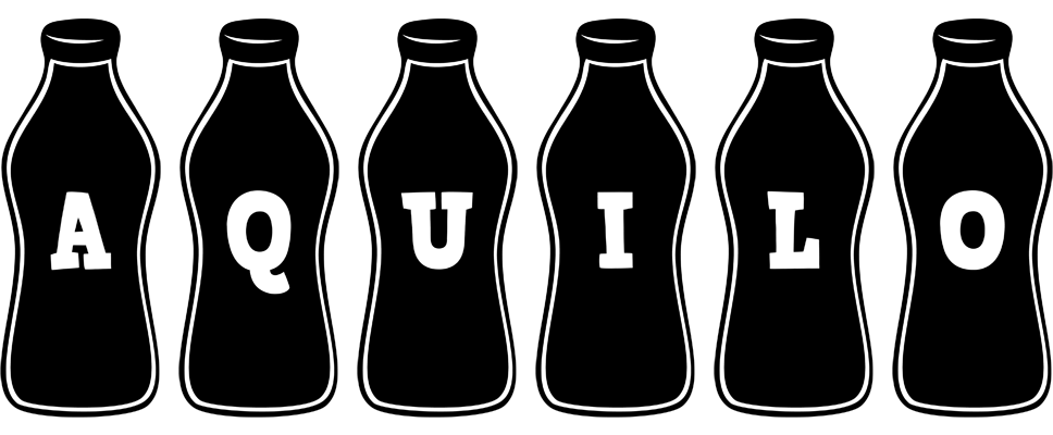 Aquilo bottle logo