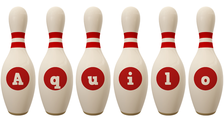 Aquilo bowling-pin logo