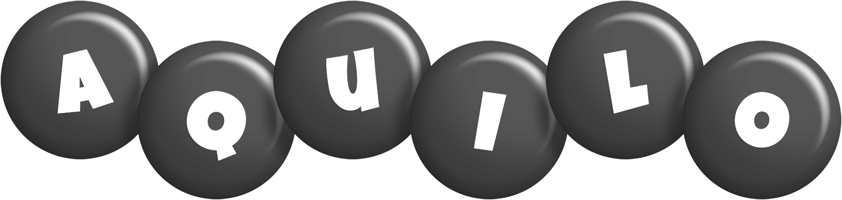 Aquilo candy-black logo