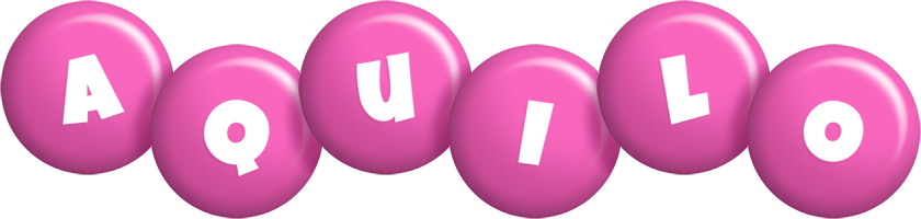 Aquilo candy-pink logo