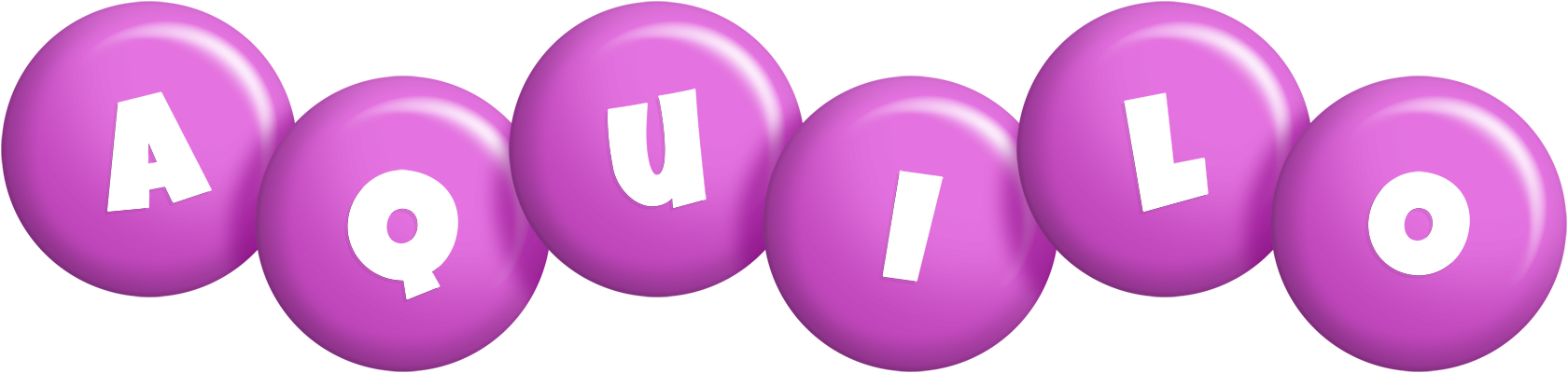 Aquilo candy-purple logo