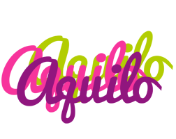 Aquilo flowers logo