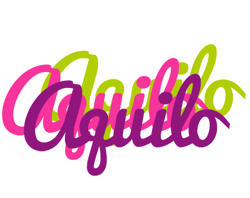 Aquilo flowers logo