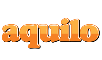 Aquilo orange logo