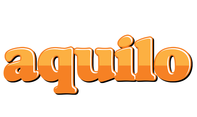 Aquilo orange logo