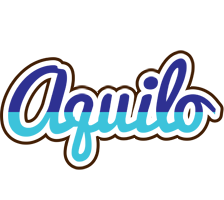 Aquilo raining logo