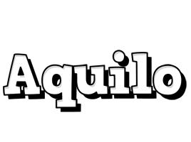 Aquilo snowing logo