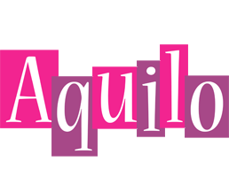 Aquilo whine logo