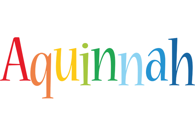 Aquinnah birthday logo