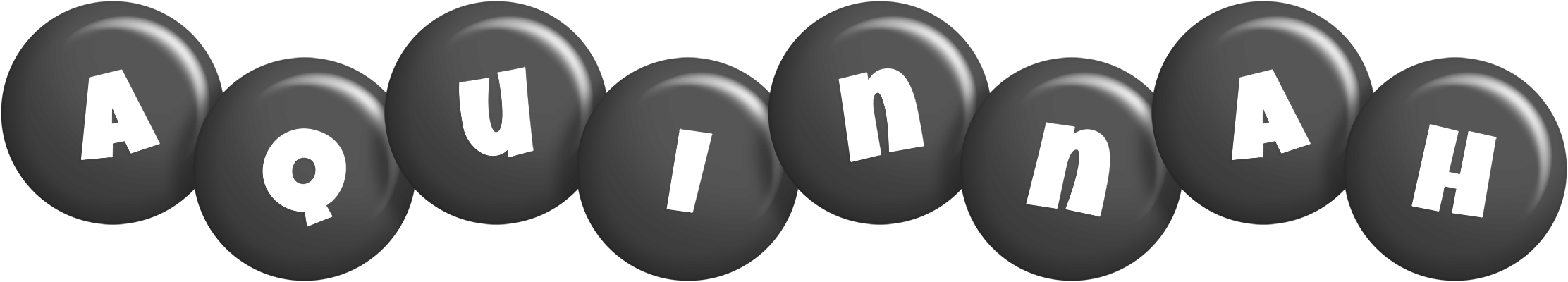 Aquinnah candy-black logo