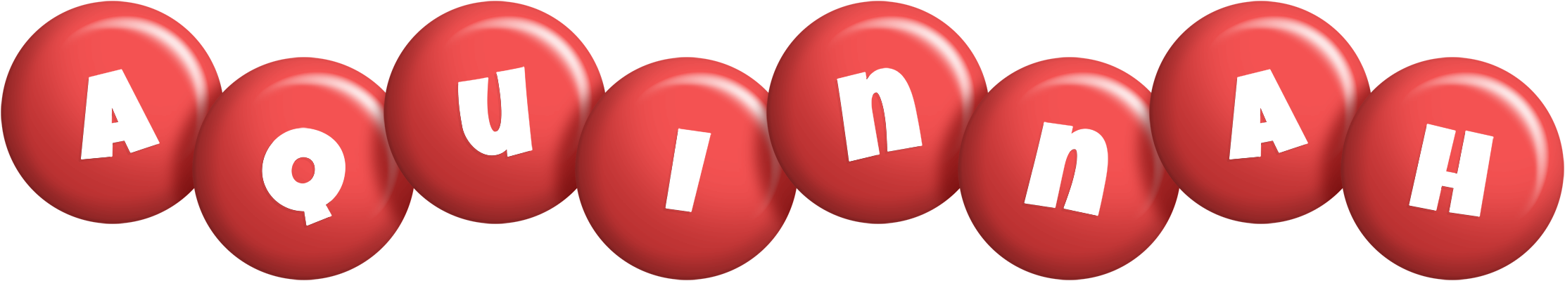 Aquinnah candy-red logo