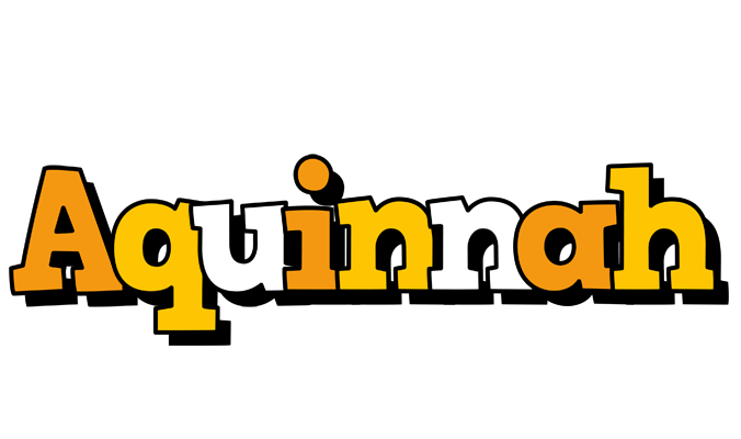 Aquinnah cartoon logo