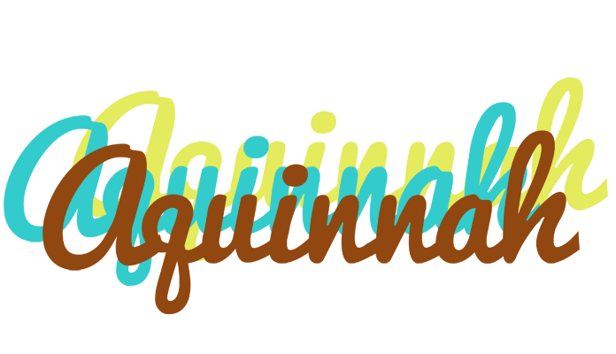 Aquinnah cupcake logo