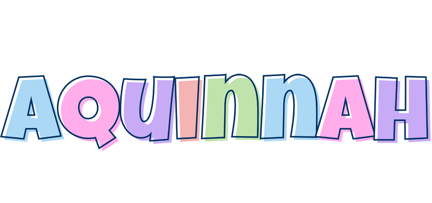 Aquinnah pastel logo