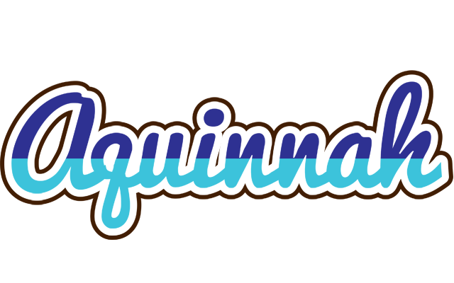 Aquinnah raining logo