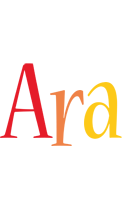 Ara birthday logo