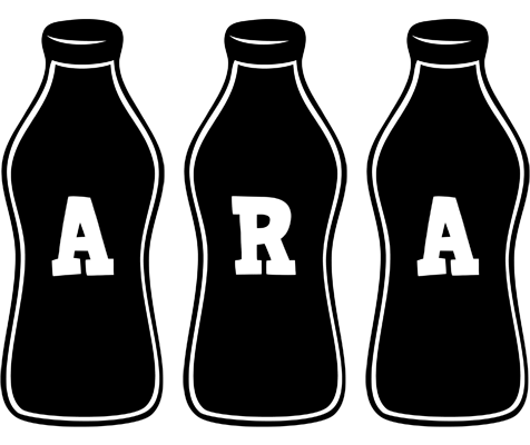 Ara bottle logo