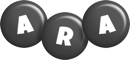 Ara candy-black logo