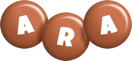 Ara candy-brown logo