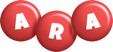Ara candy-red logo