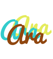 Ara cupcake logo