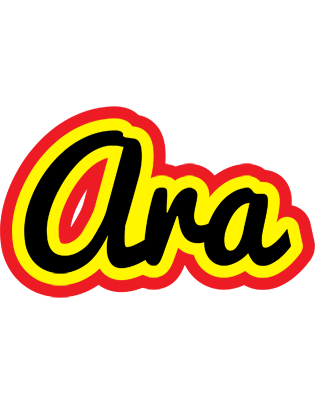 Ara flaming logo