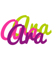 Ara flowers logo