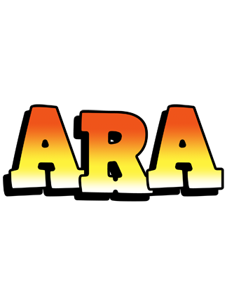 Ara sunset logo