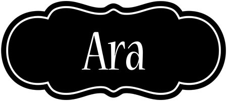 Ara welcome logo