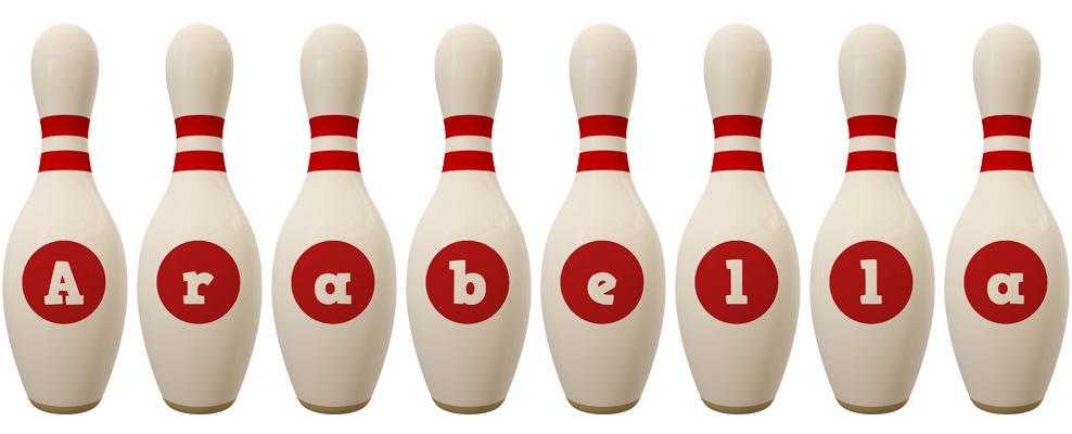 Arabella bowling-pin logo