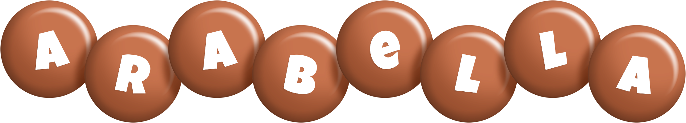 Arabella candy-brown logo