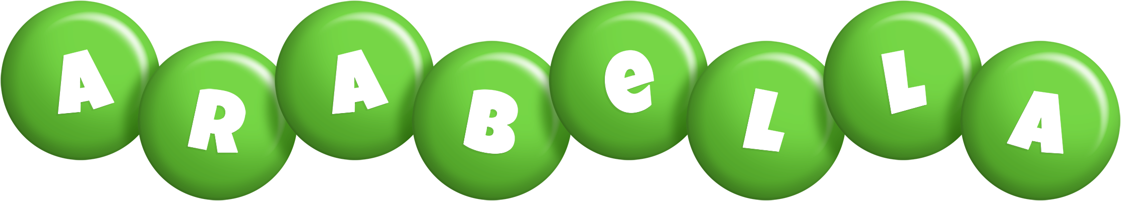 Arabella candy-green logo