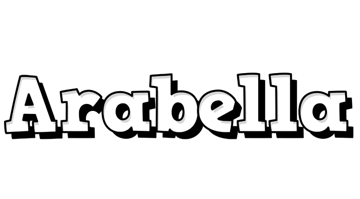Arabella snowing logo