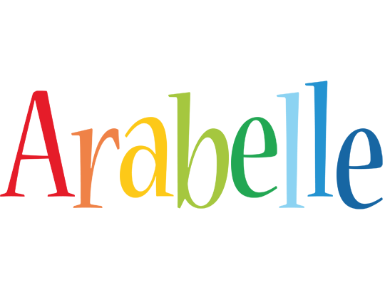 Arabelle birthday logo