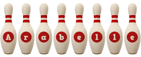 Arabelle bowling-pin logo