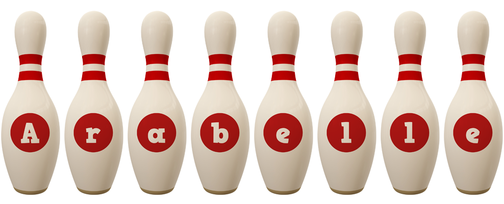 Arabelle bowling-pin logo