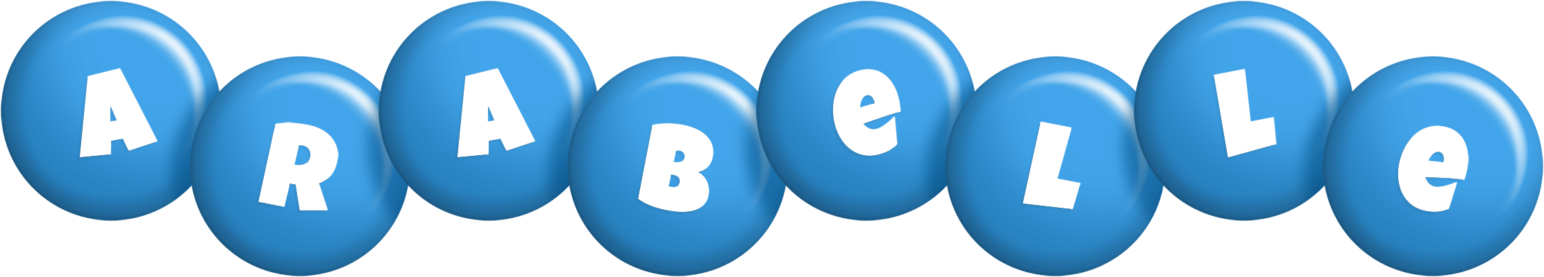 Arabelle candy-blue logo