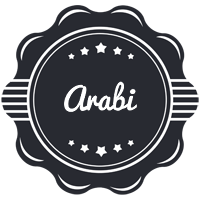 Arabi badge logo