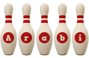 Arabi bowling-pin logo