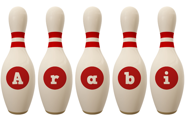Arabi bowling-pin logo