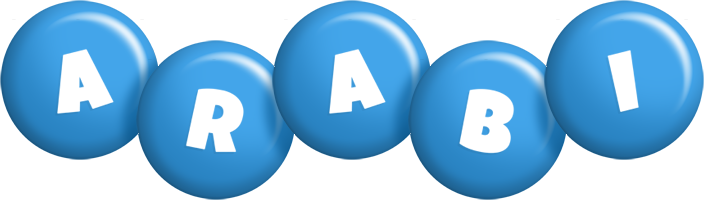 Arabi candy-blue logo