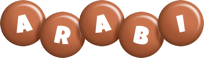 Arabi candy-brown logo