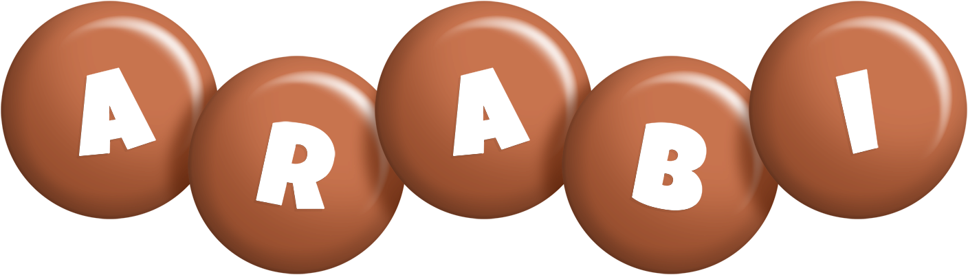 Arabi candy-brown logo